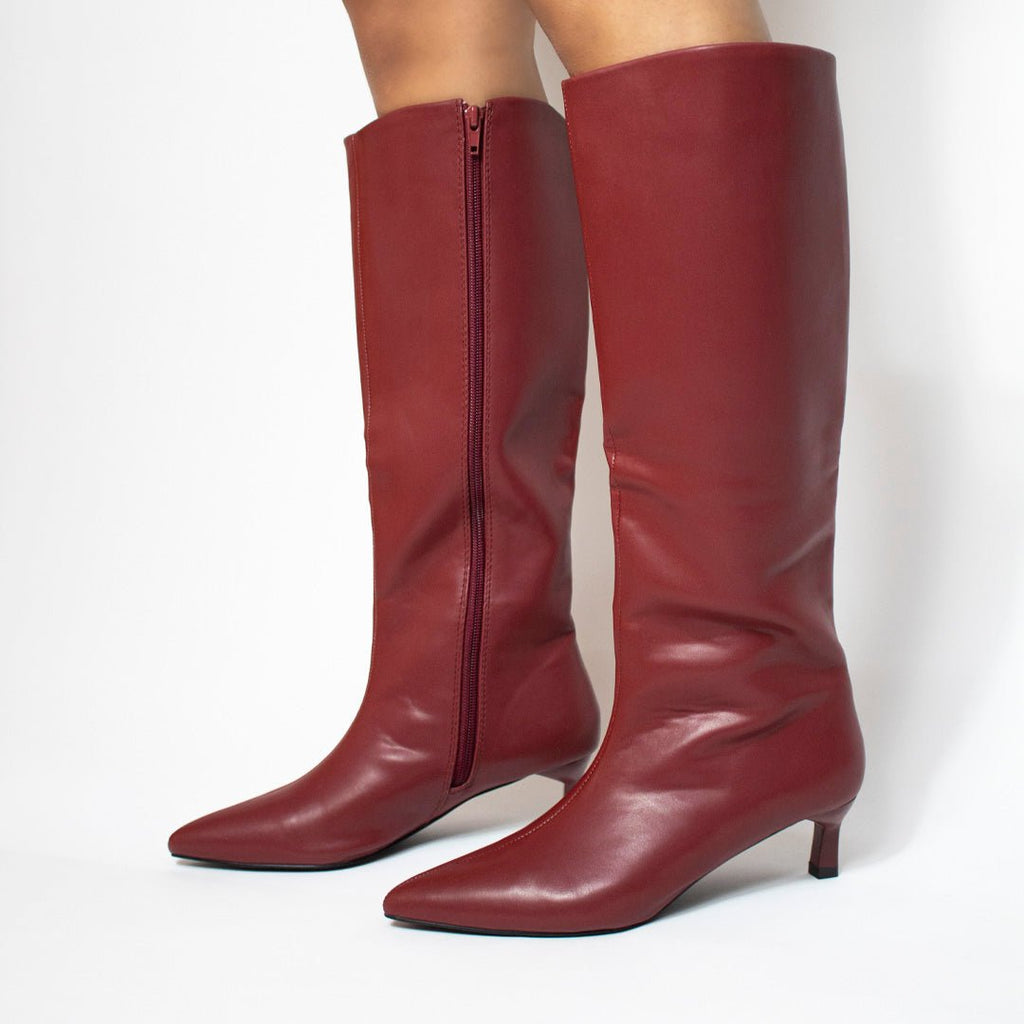 Bota 52048 Burgundy - KiraZapatería