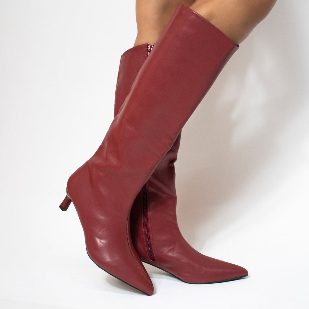 Bota 52048 Burgundy - KiraZapatería