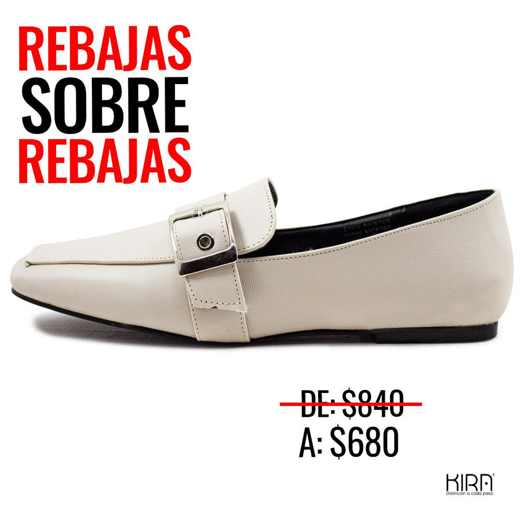 Mocasin 11462 Beige - KiraZapatería