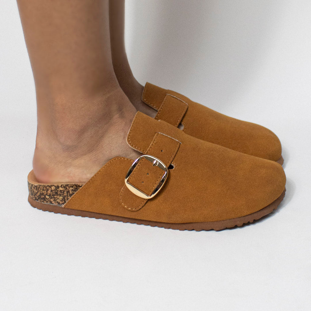 Mule 18699 Camel - KiraZapatería