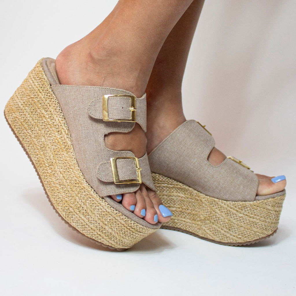 Plata 2922 Beige - KiraZapatería