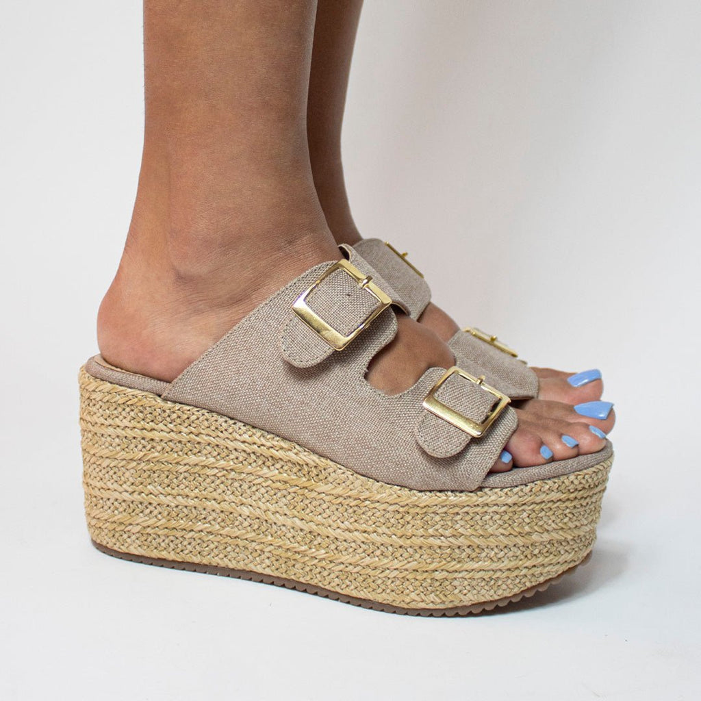 Plata 2922 Beige - KiraZapatería