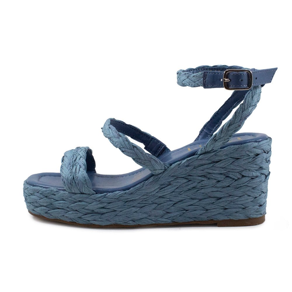 Plata 89841 Azul - KiraZapatería