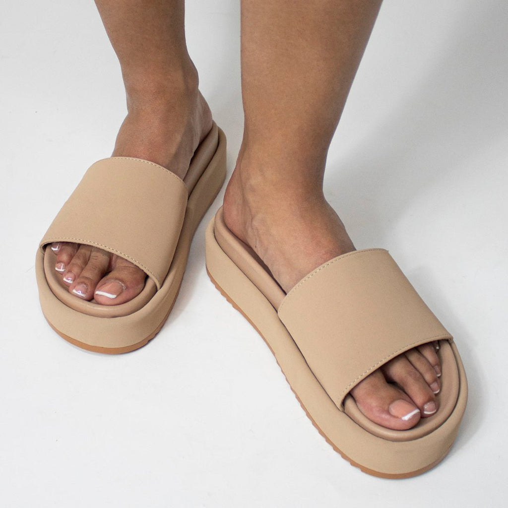 Plataforma 12294 Taupe - KiraZapatería