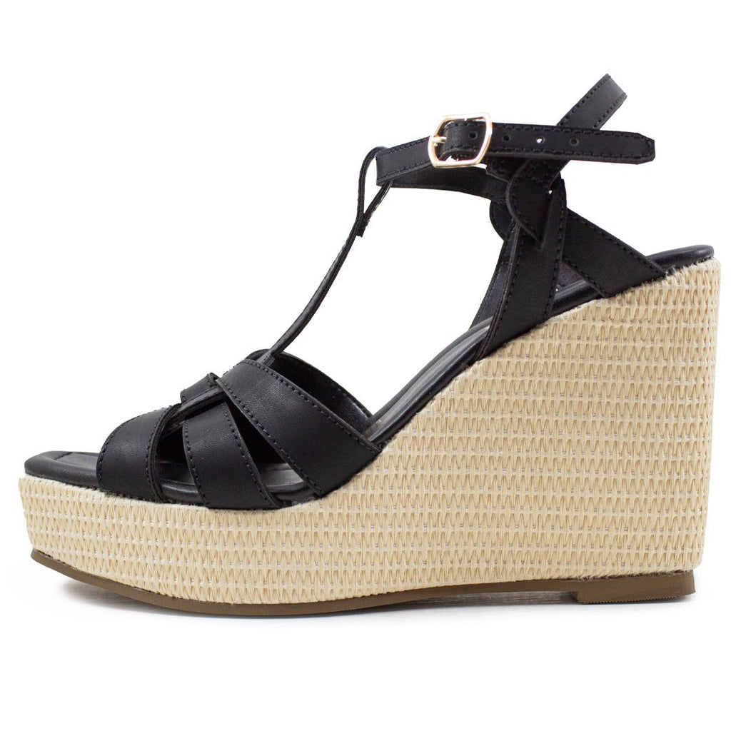 Plataforma 45119 Negra - KiraZapatería