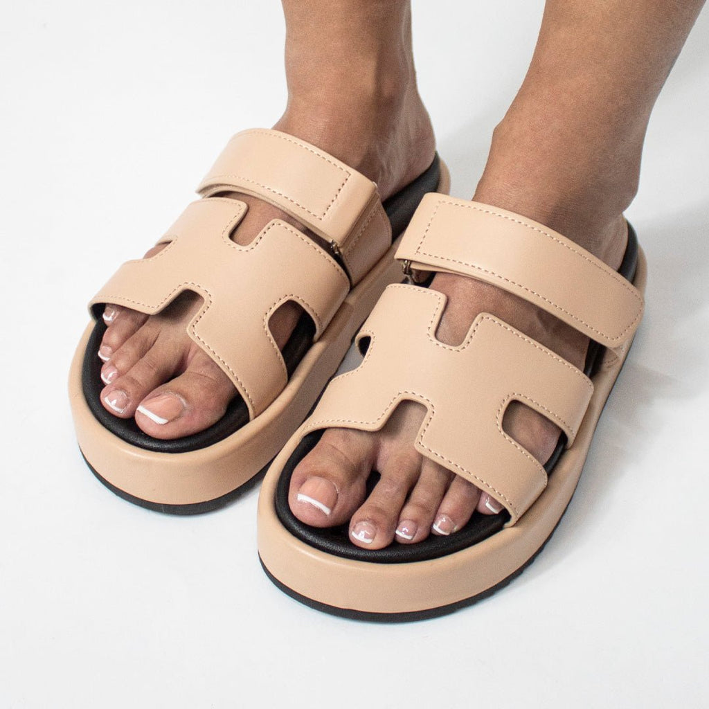 Sandalia 14373 Nude - KiraZapatería