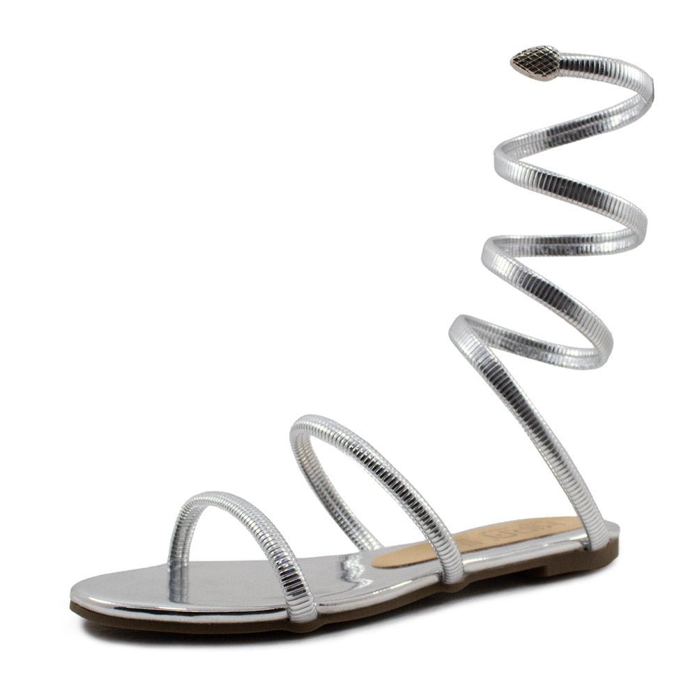 Sandalia 20456 Plata - KiraZapatería