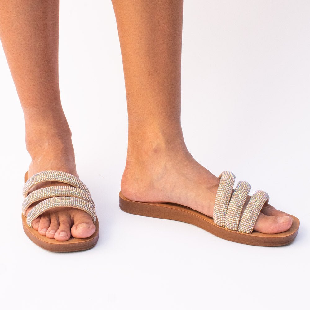 Sandalia 21571 Champagne - KiraZapatería