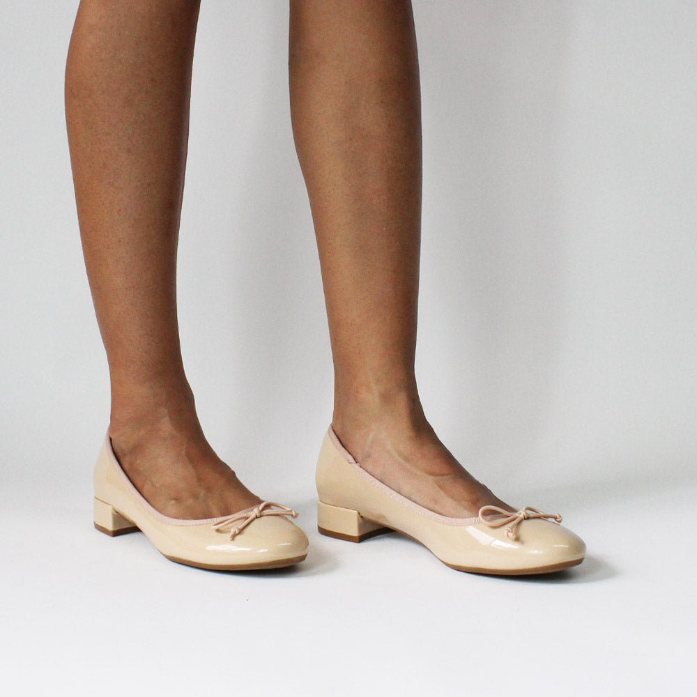 Flat 90162 Nude - KiraZapatería