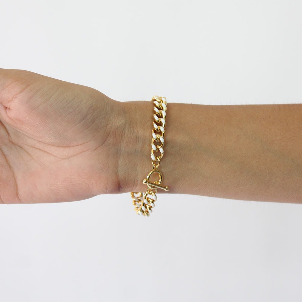 Pulsera 33333 Oro-Blanco - KiraZapatería