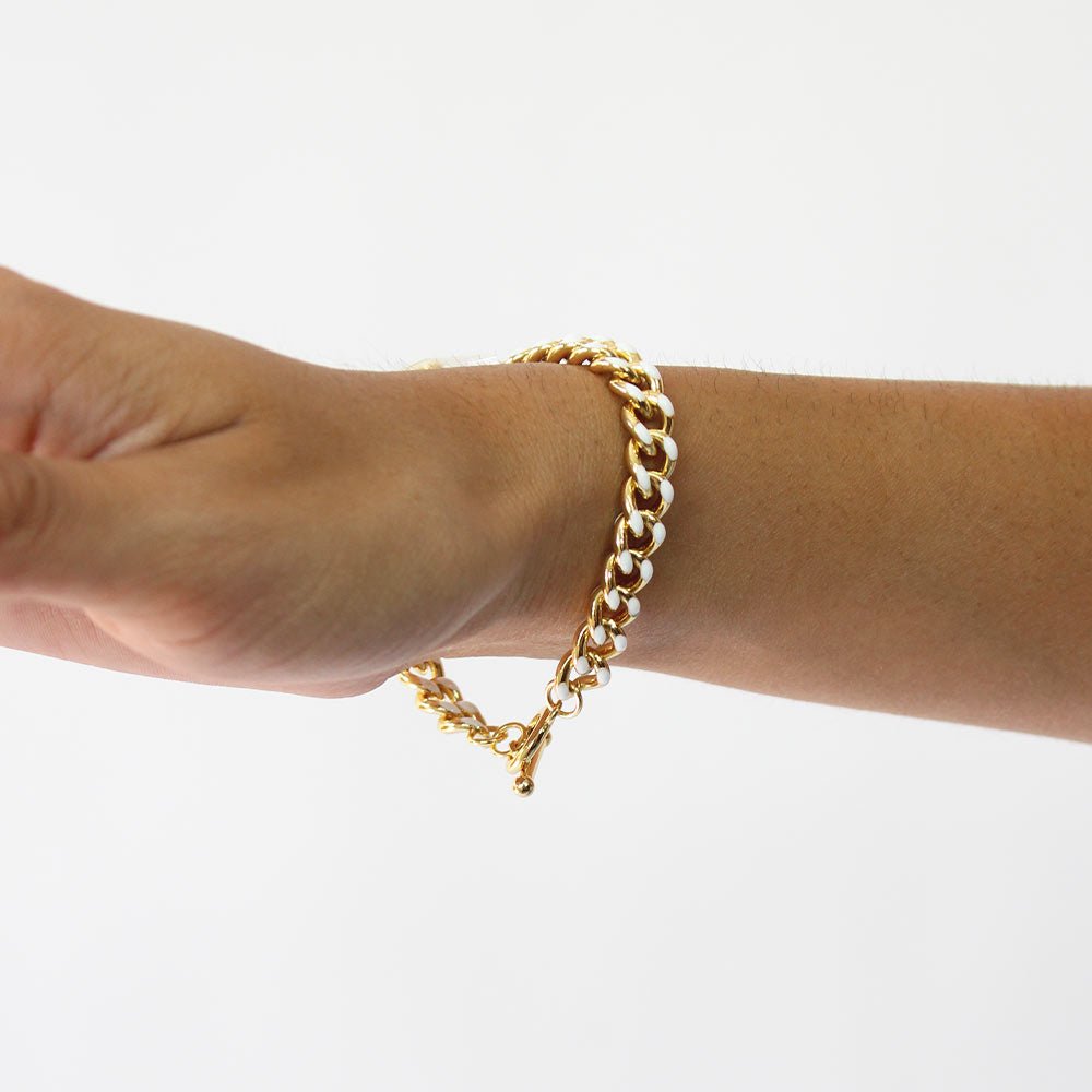 Pulsera 33333 Oro-Blanco - KiraZapatería