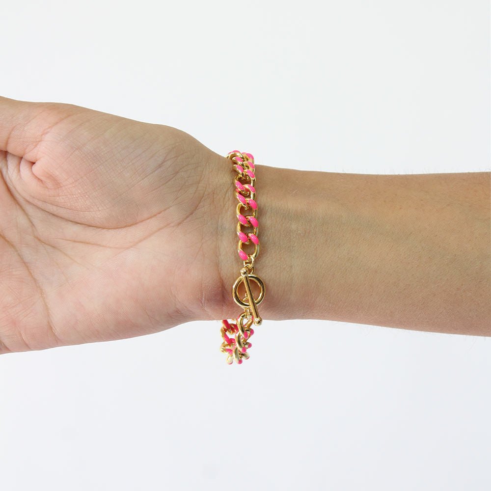 Pulsera 33333 Oro-Rosa - KiraZapatería