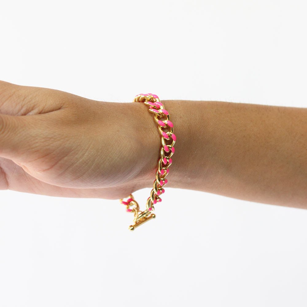 Pulsera 33333 Oro-Rosa - KiraZapatería