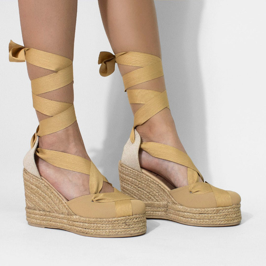 Alpargata 1234 Camel - KiraZapatería
