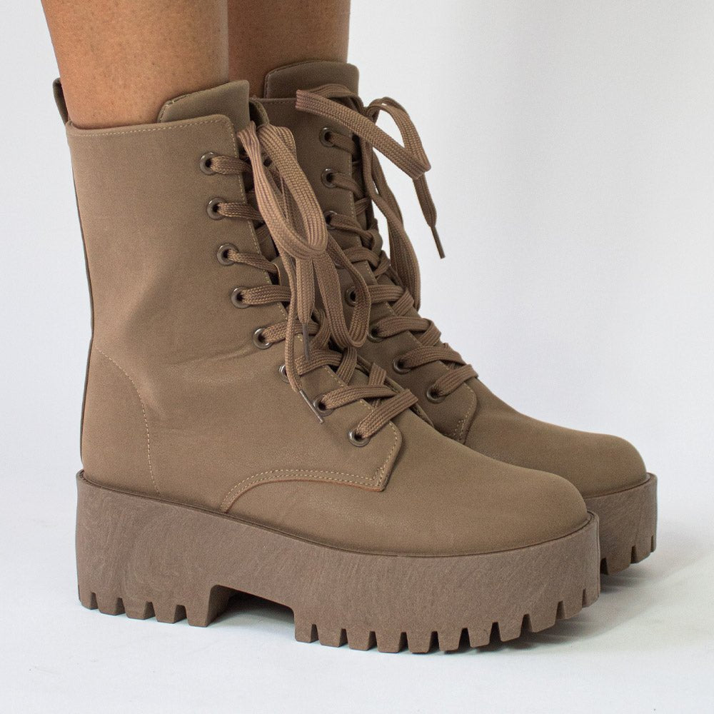 Bota 28043 Taupe - KiraZapatería