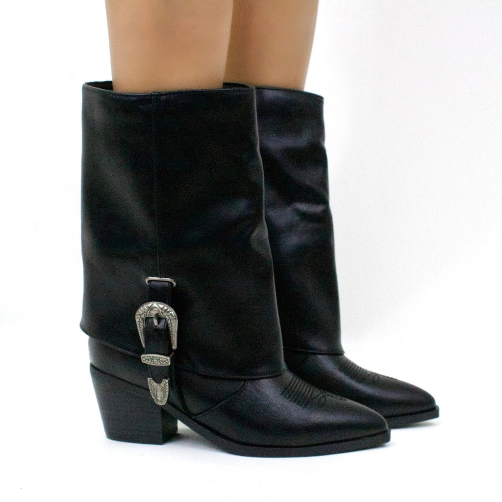 BOTAS 21501 NEGRO - KiraZapatería