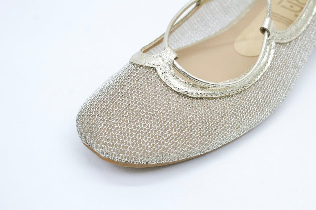 FLAT 11514 GOLD - KiraZapatería