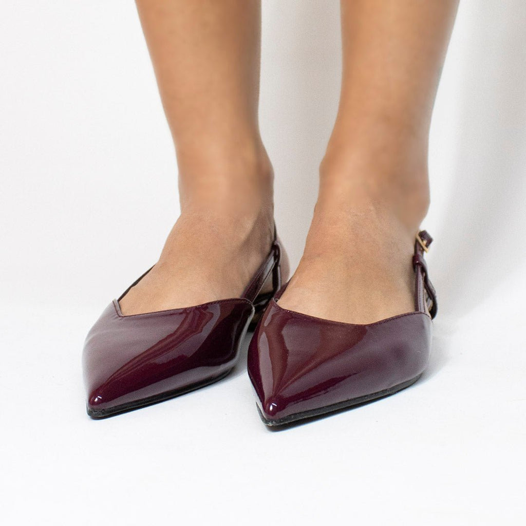 Flat 12910 Vino - KiraZapatería