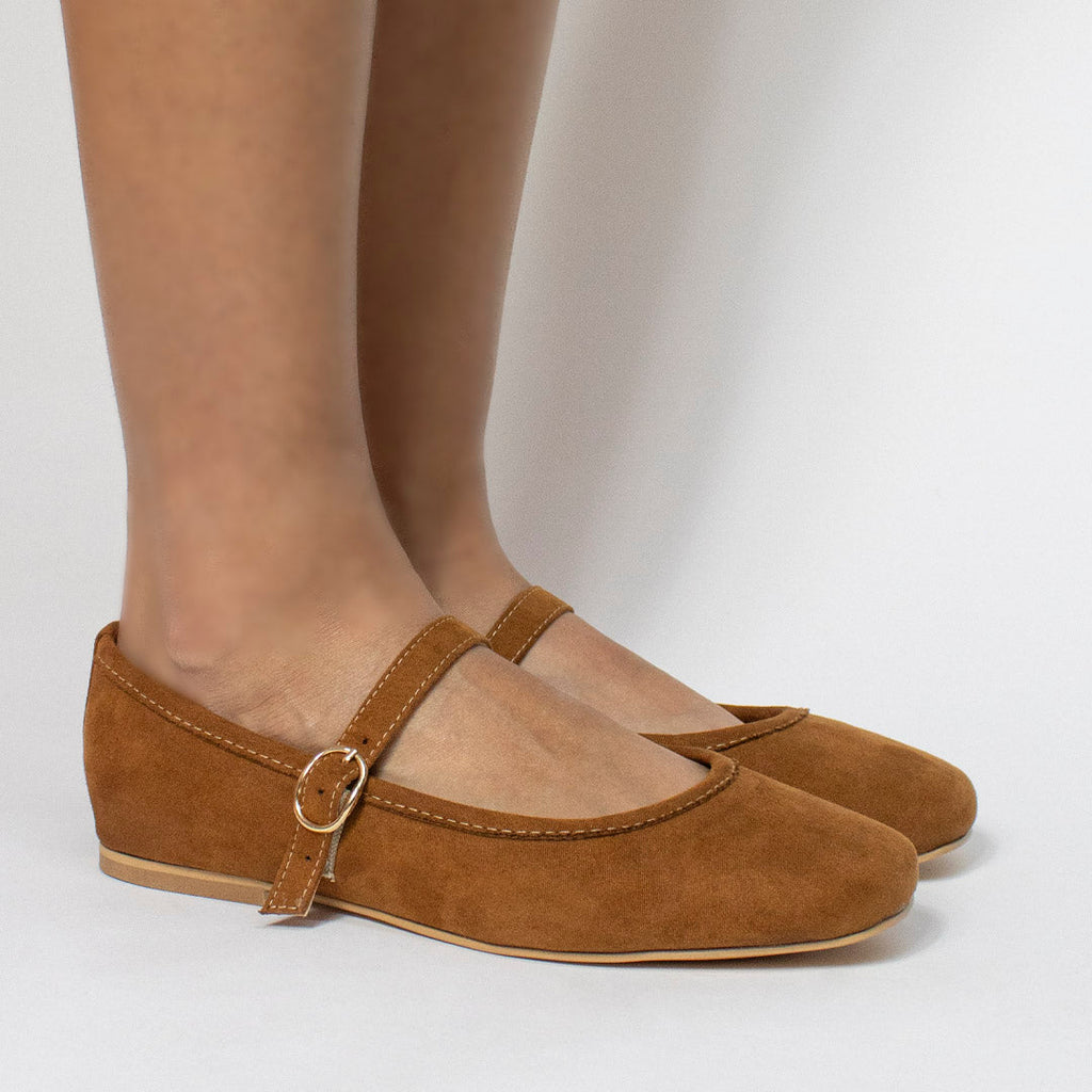 Flat 1900 Camel - KiraZapatería