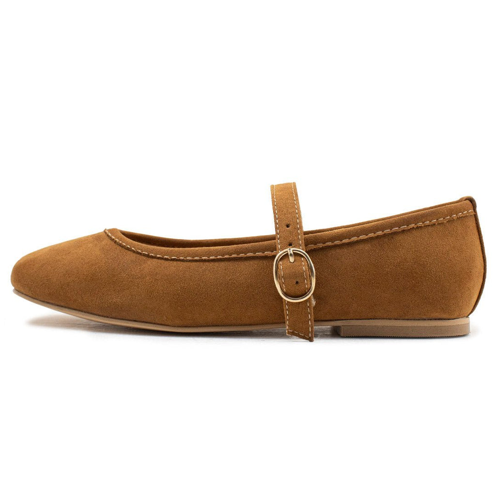 Flat 1900 Camel - KiraZapatería