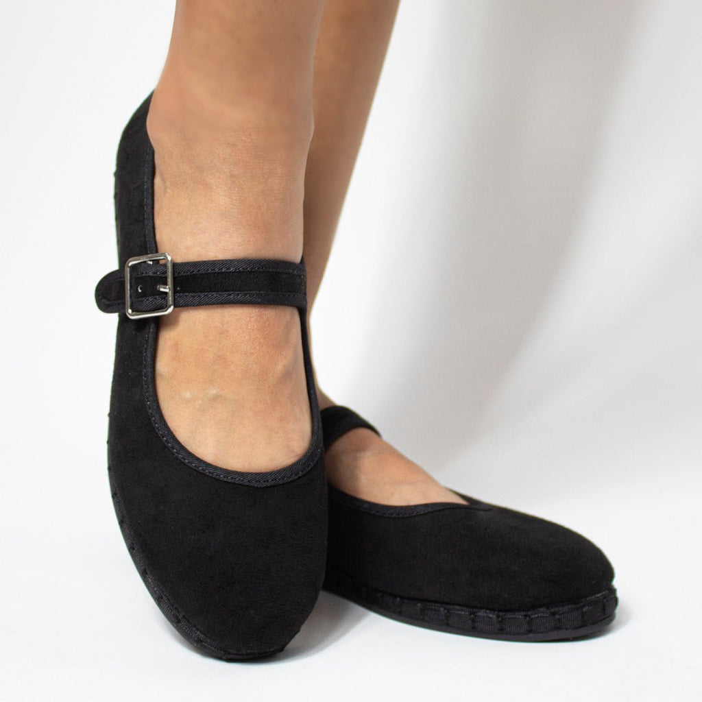 Flat 19020 Negro - KiraZapatería
