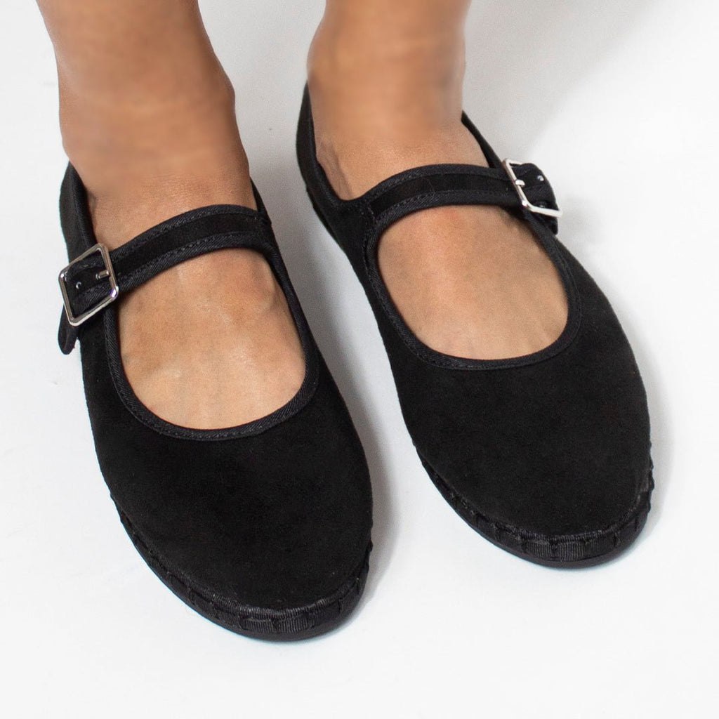 Flat 19020 Negro - KiraZapatería