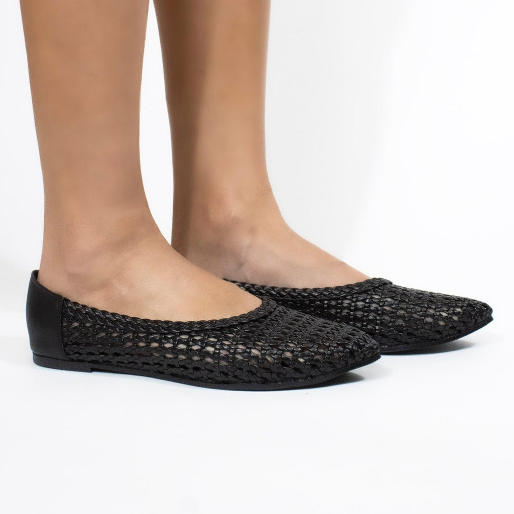 Flat 20004 Negro - KiraZapatería