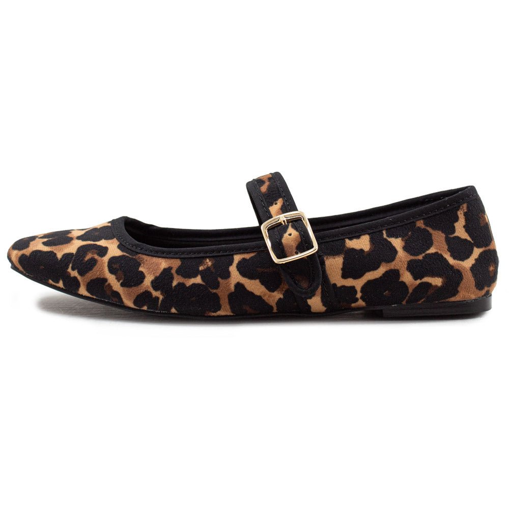 Flat 2102 Leopardo - KiraZapatería