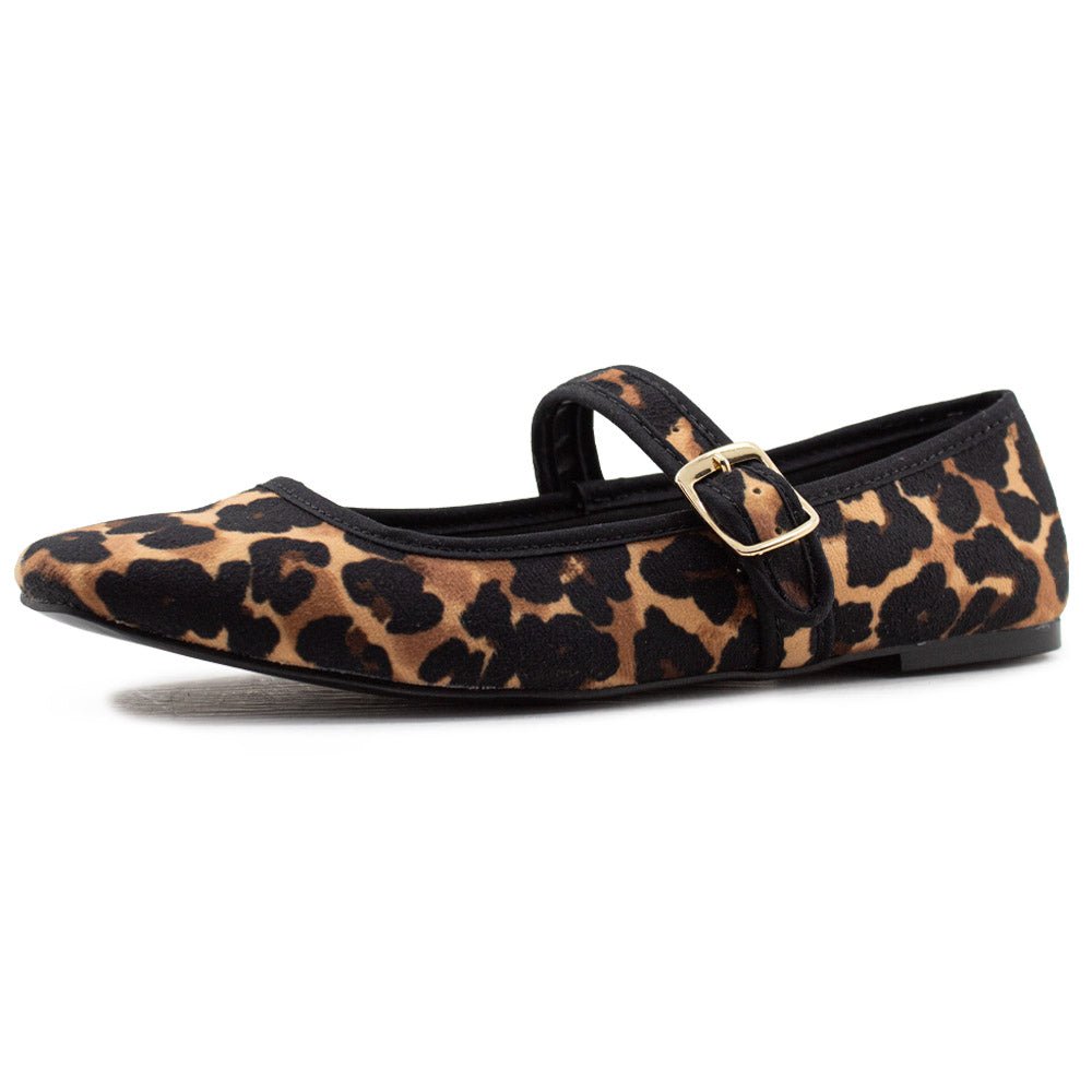 Flat 2102 Leopardo - KiraZapatería