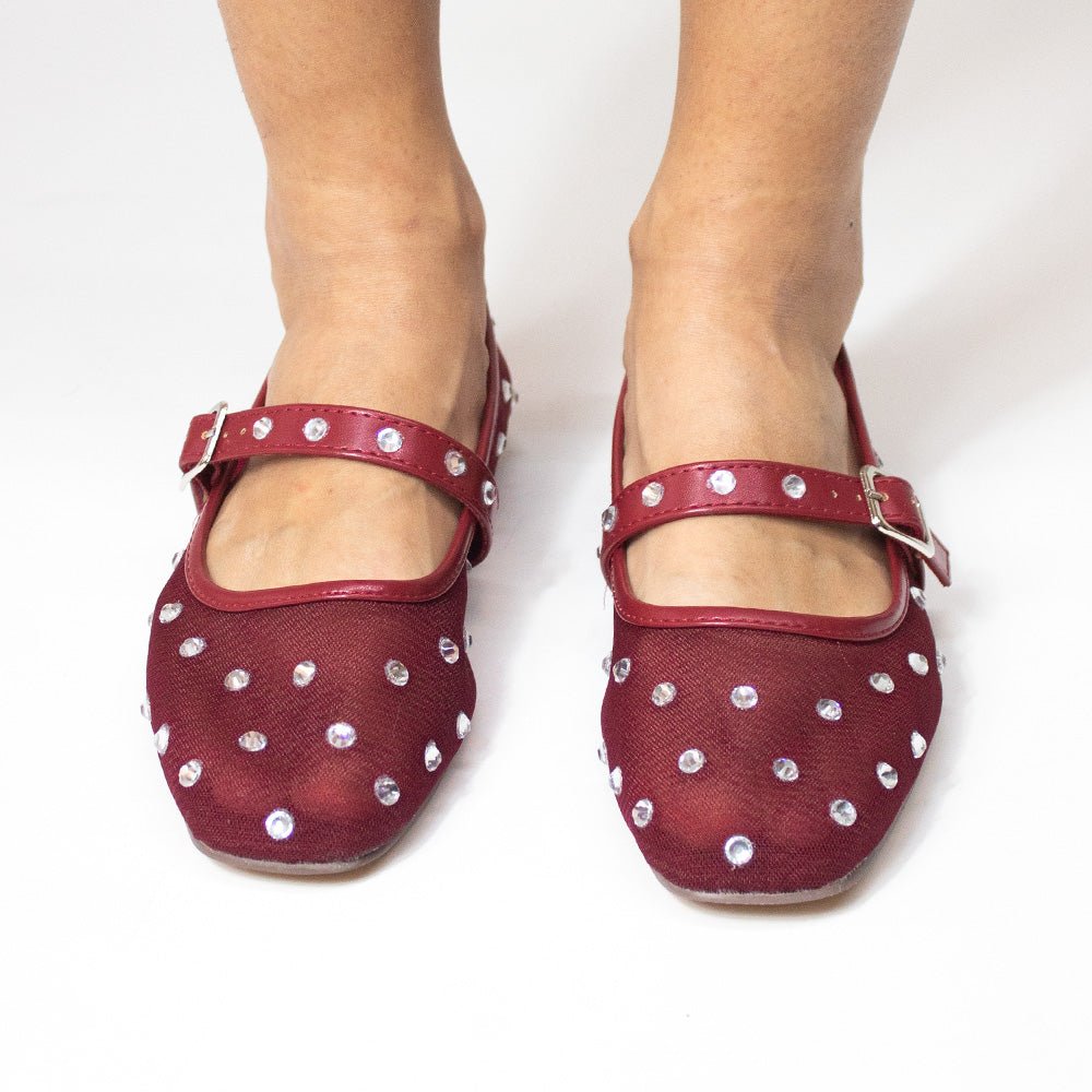 Flat 25108 Tinto - KiraZapatería