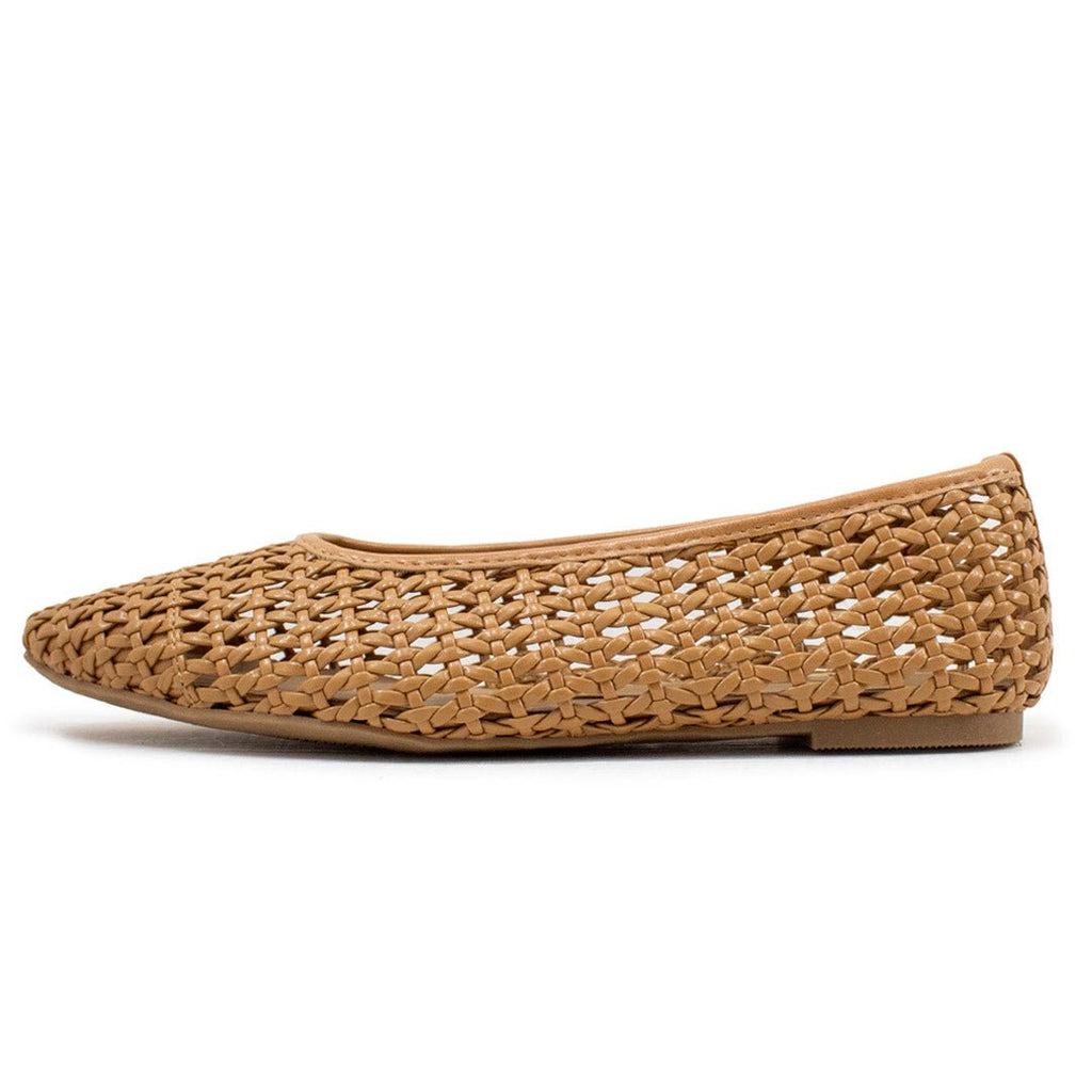 Flat 29079 Tan - KiraZapatería