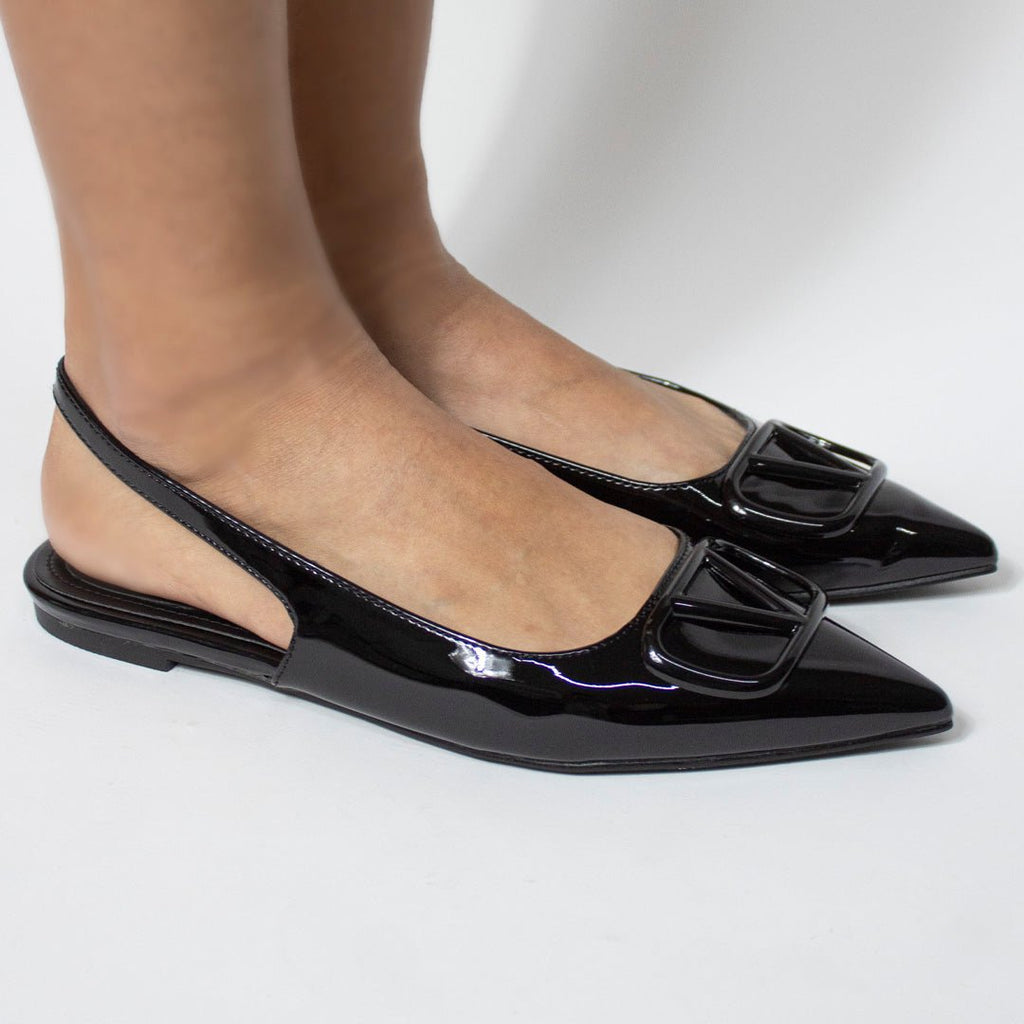 Flat 29773 Negro - KiraZapatería