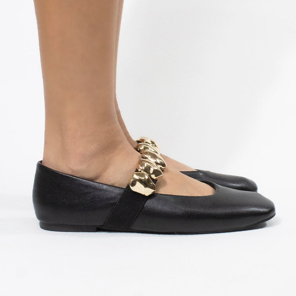Flat 41159 Negro - KiraZapatería