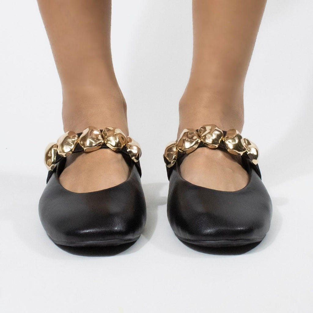 Flat 41159 Negro - KiraZapatería