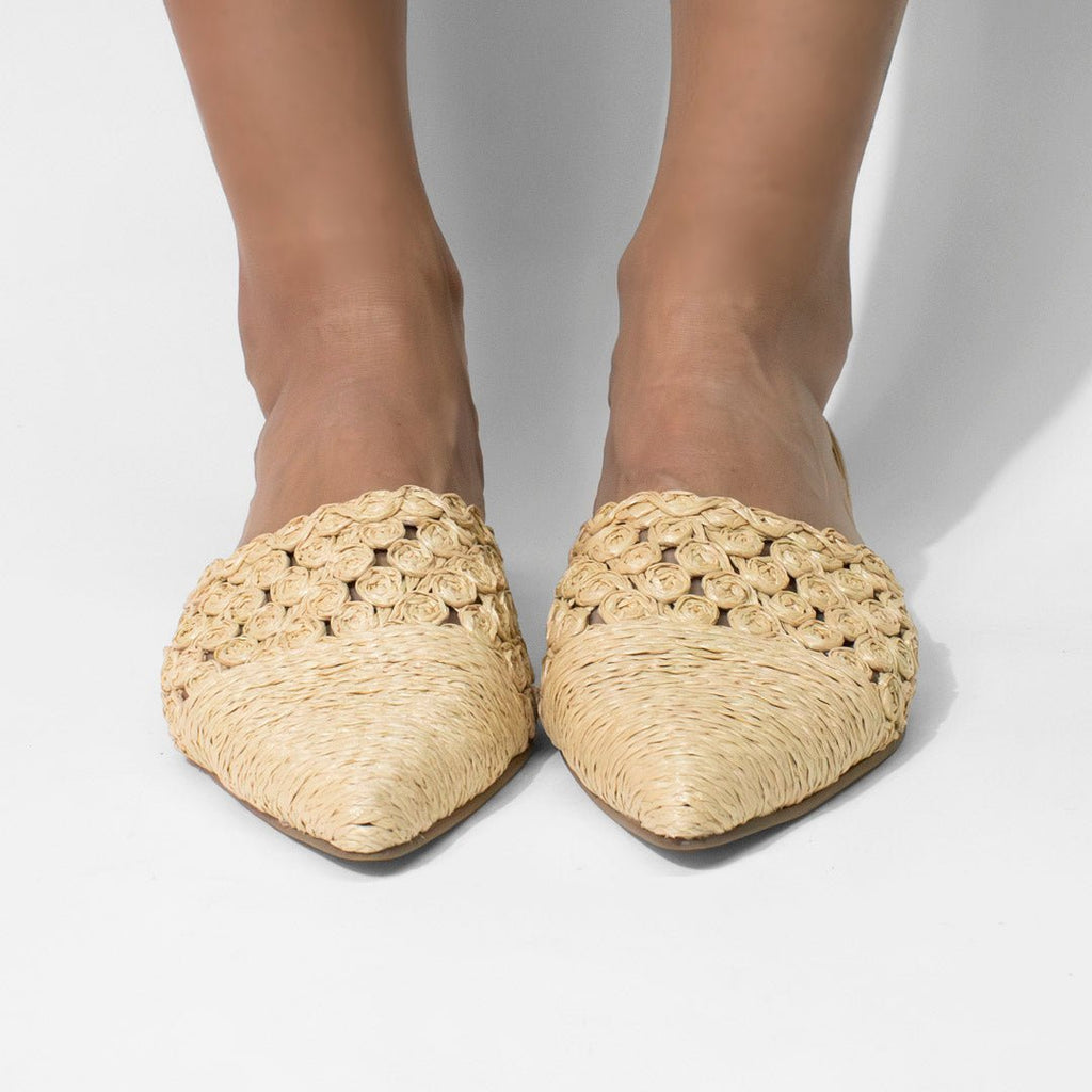 Flat 5445 Natural - KiraZapatería