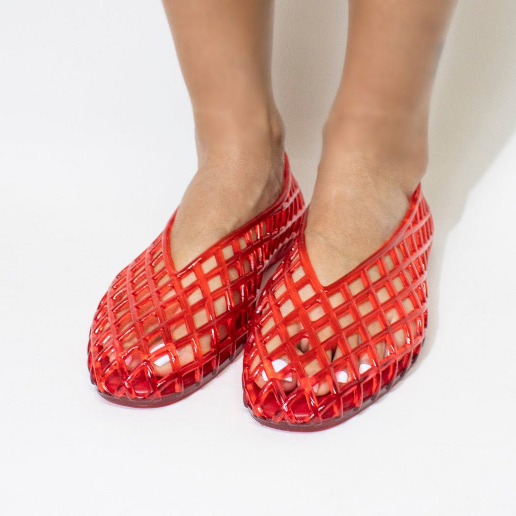 Flat 67512 Rojo - KiraZapatería