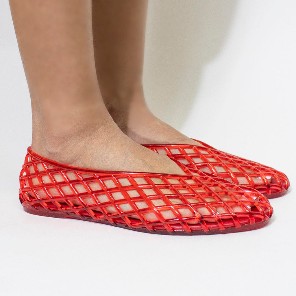 Flat 67512 Rojo - KiraZapatería