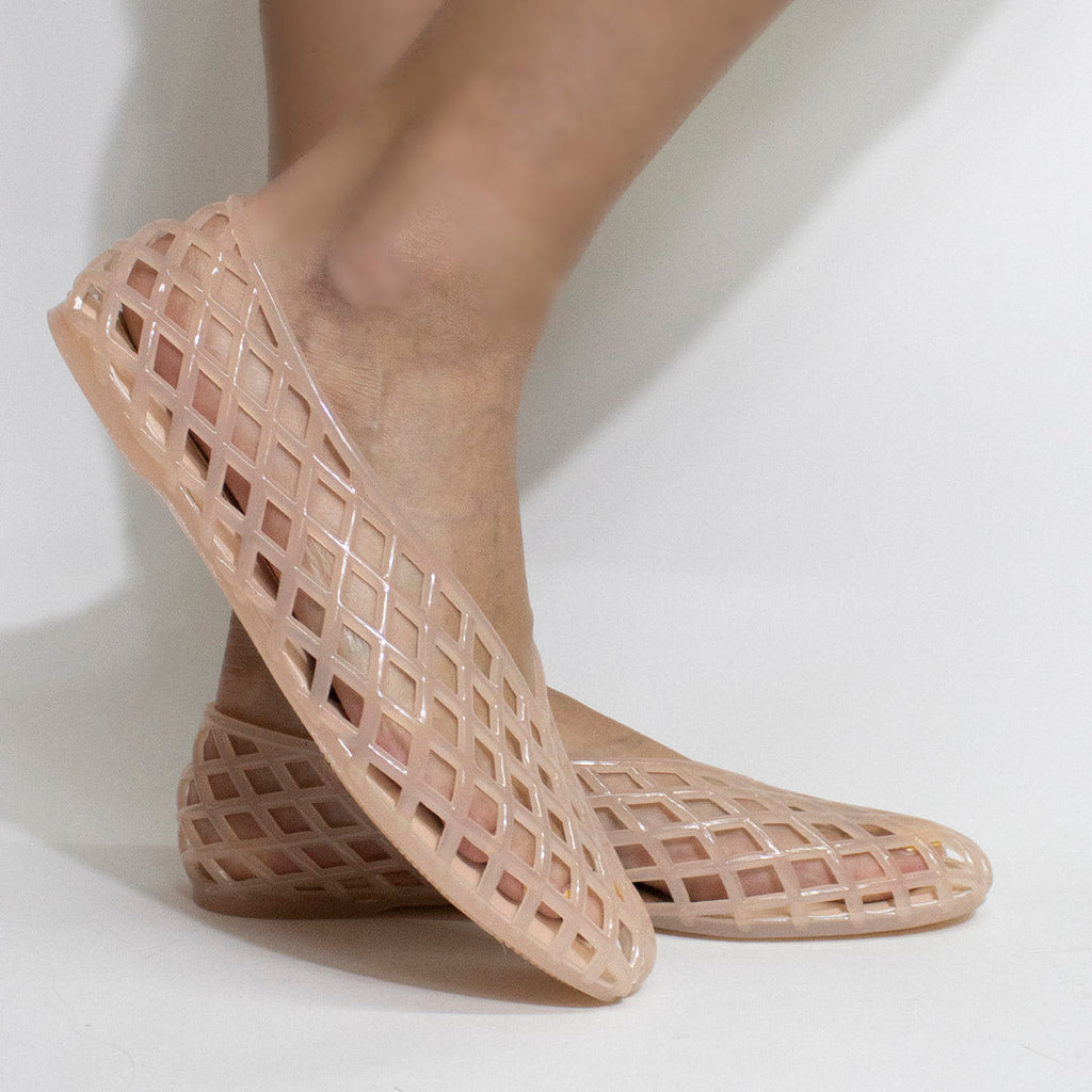 Flat 67513 Nude - KiraZapatería