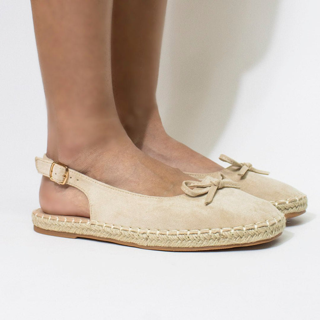 Flat 85010 Beige - KiraZapatería