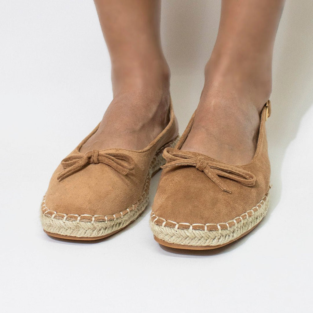 Flat 85010 Camel - KiraZapatería