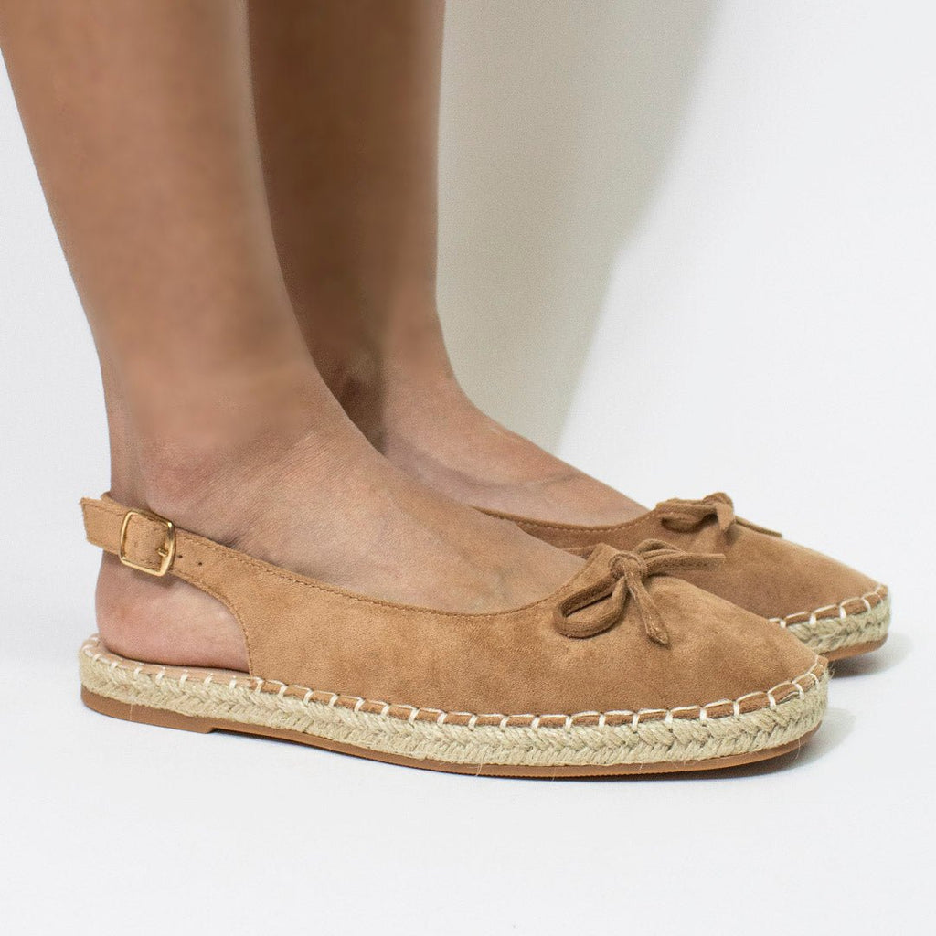 Flat 85010 Camel - KiraZapatería