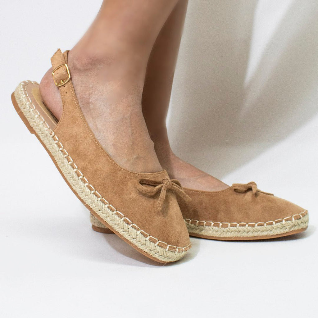 Flat 85010 Camel - KiraZapatería