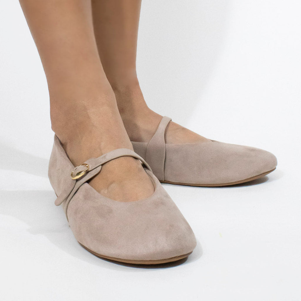 Flat 85102 Gris - KiraZapatería