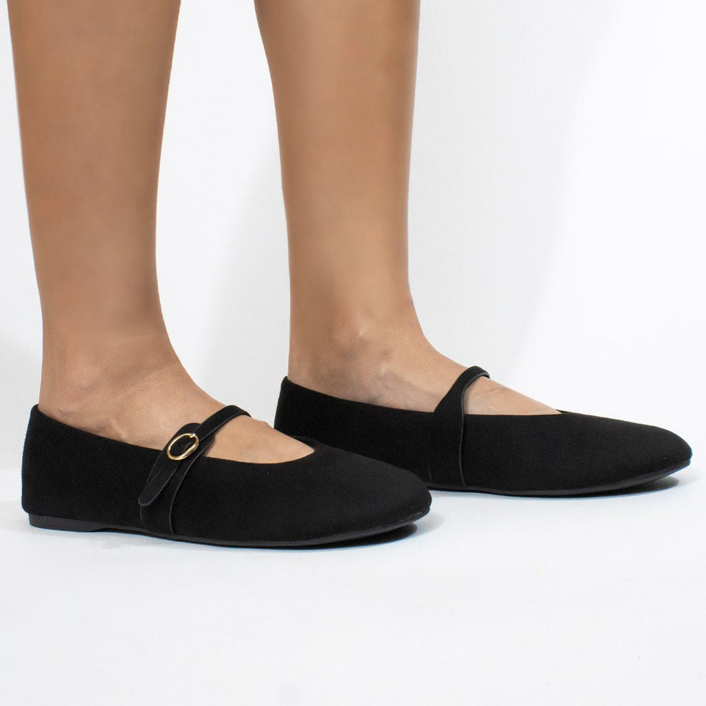 Flat 85102 Negro - KiraZapatería