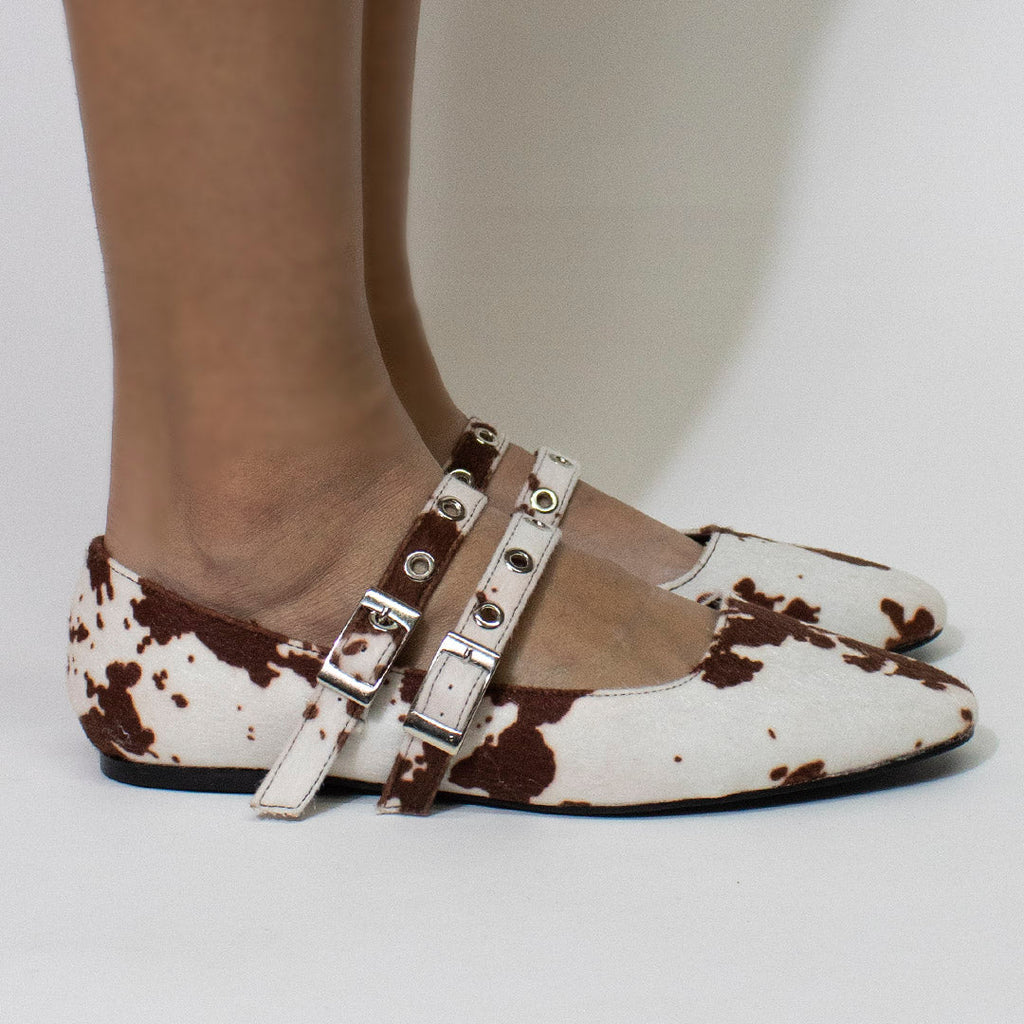 Flat 8630 Vaca - KiraZapatería