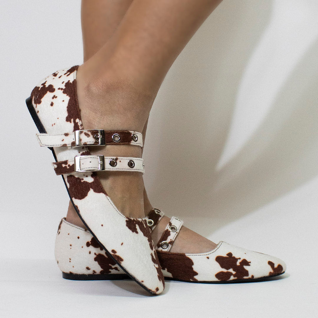 Flat 8630 Vaca - KiraZapatería