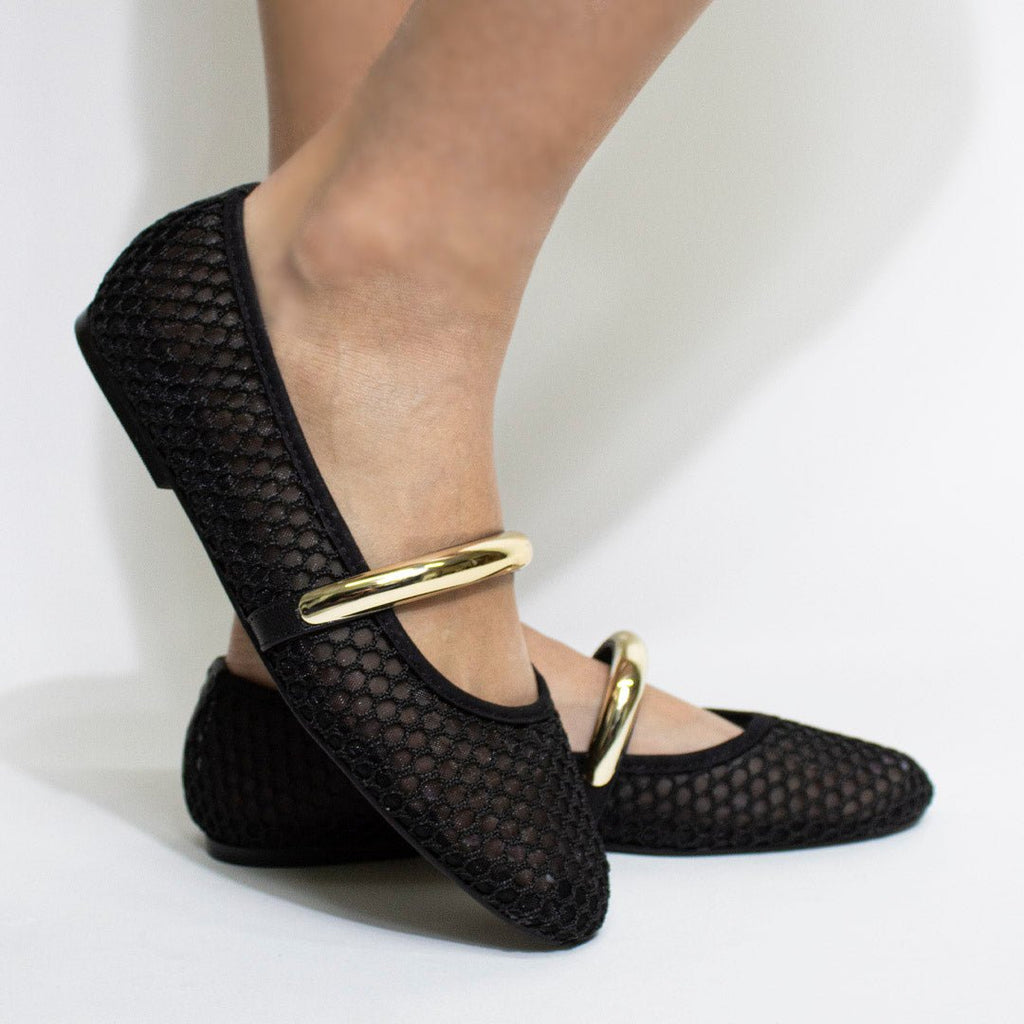 Flat 9306 Negro - KiraZapatería