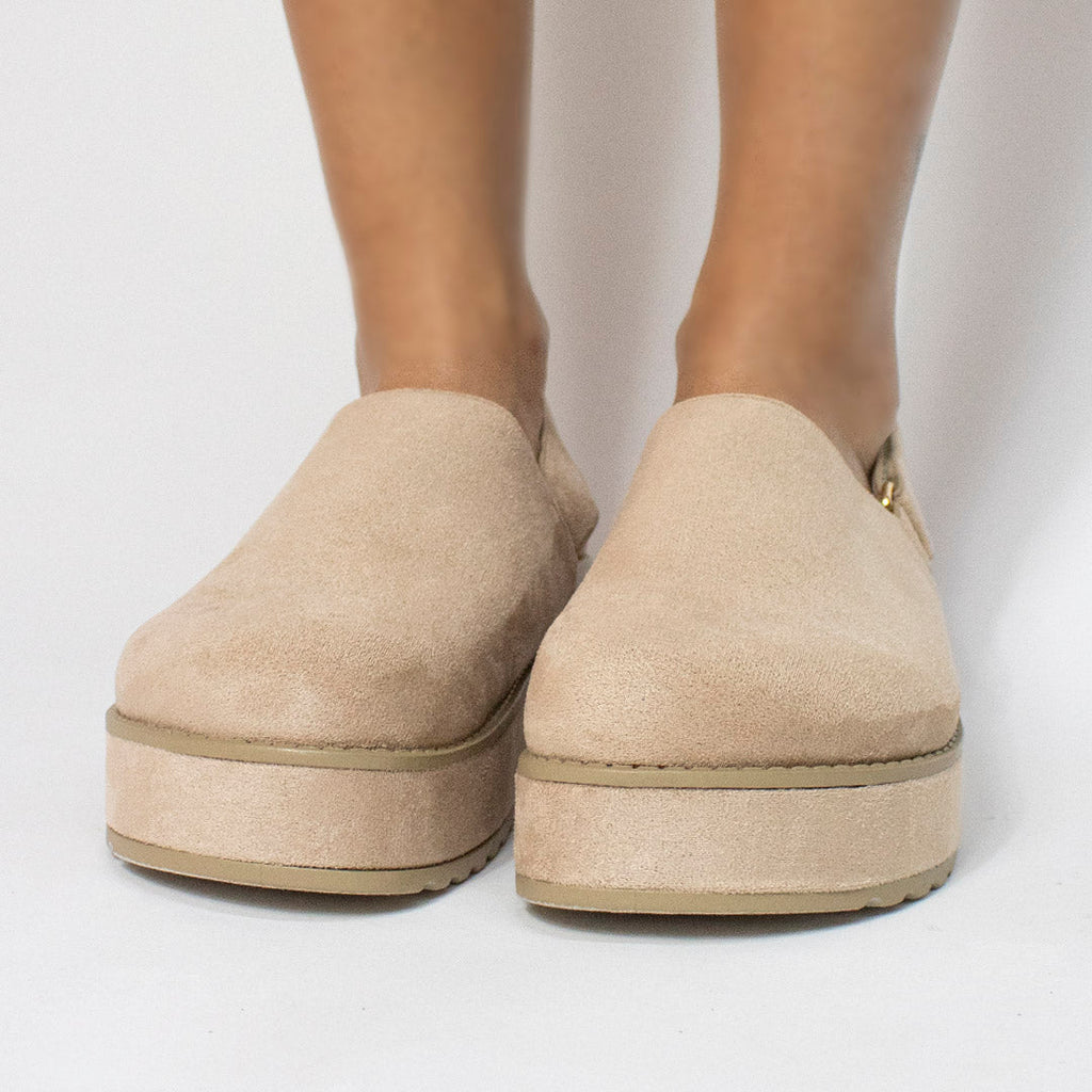 Mule 15708 Beige - KiraZapatería