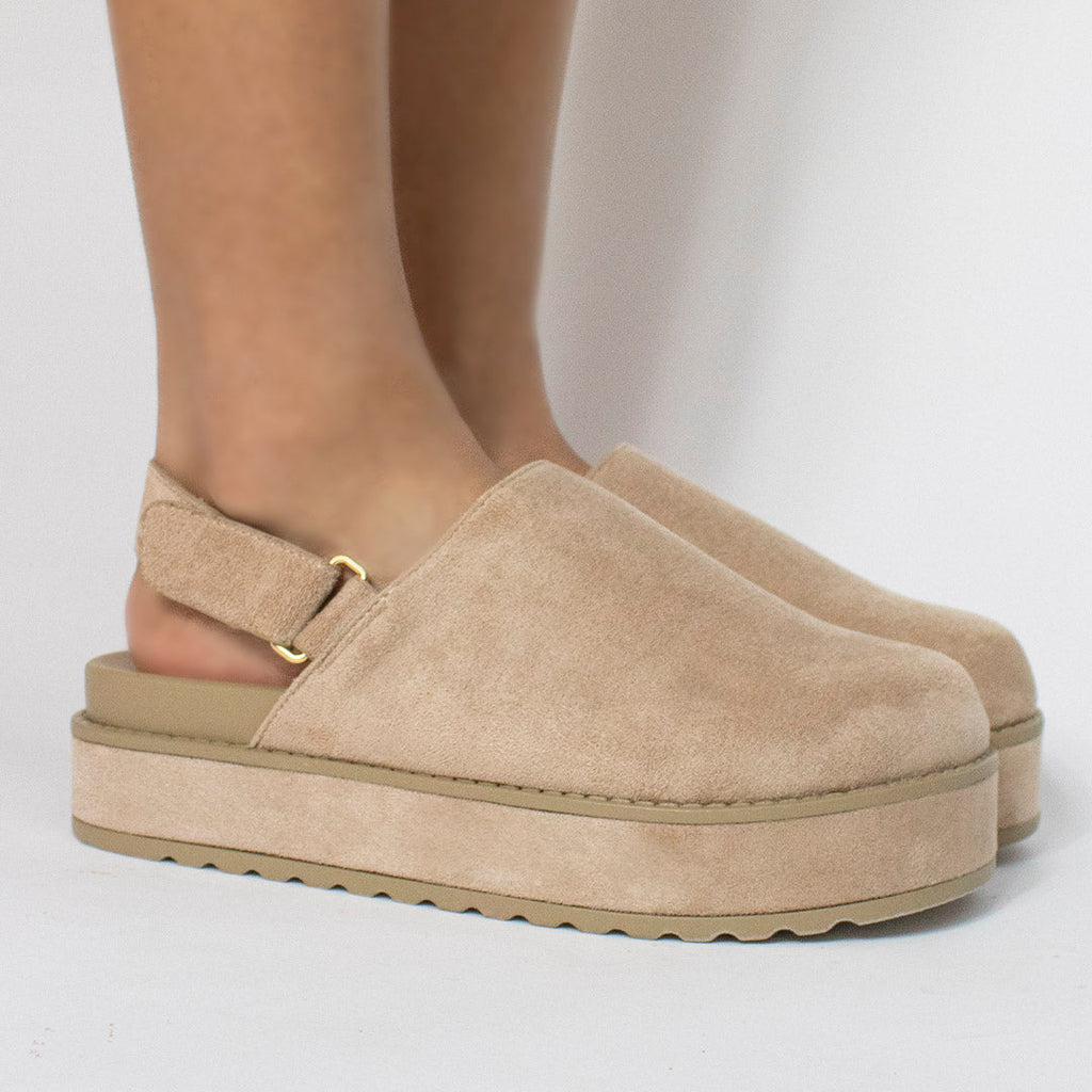Mule 15708 Beige - KiraZapatería