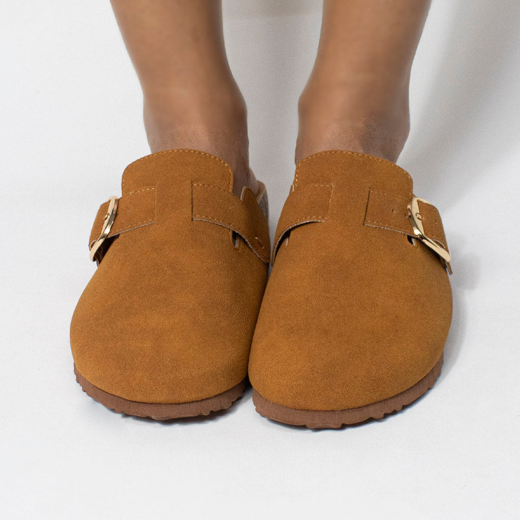 Mule 18699 Camel - KiraZapatería